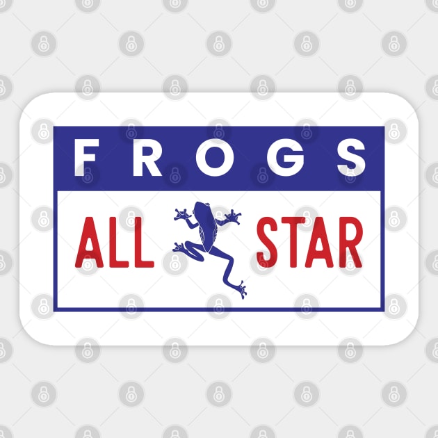 Frogs All Star Sticker by Stylecombinator